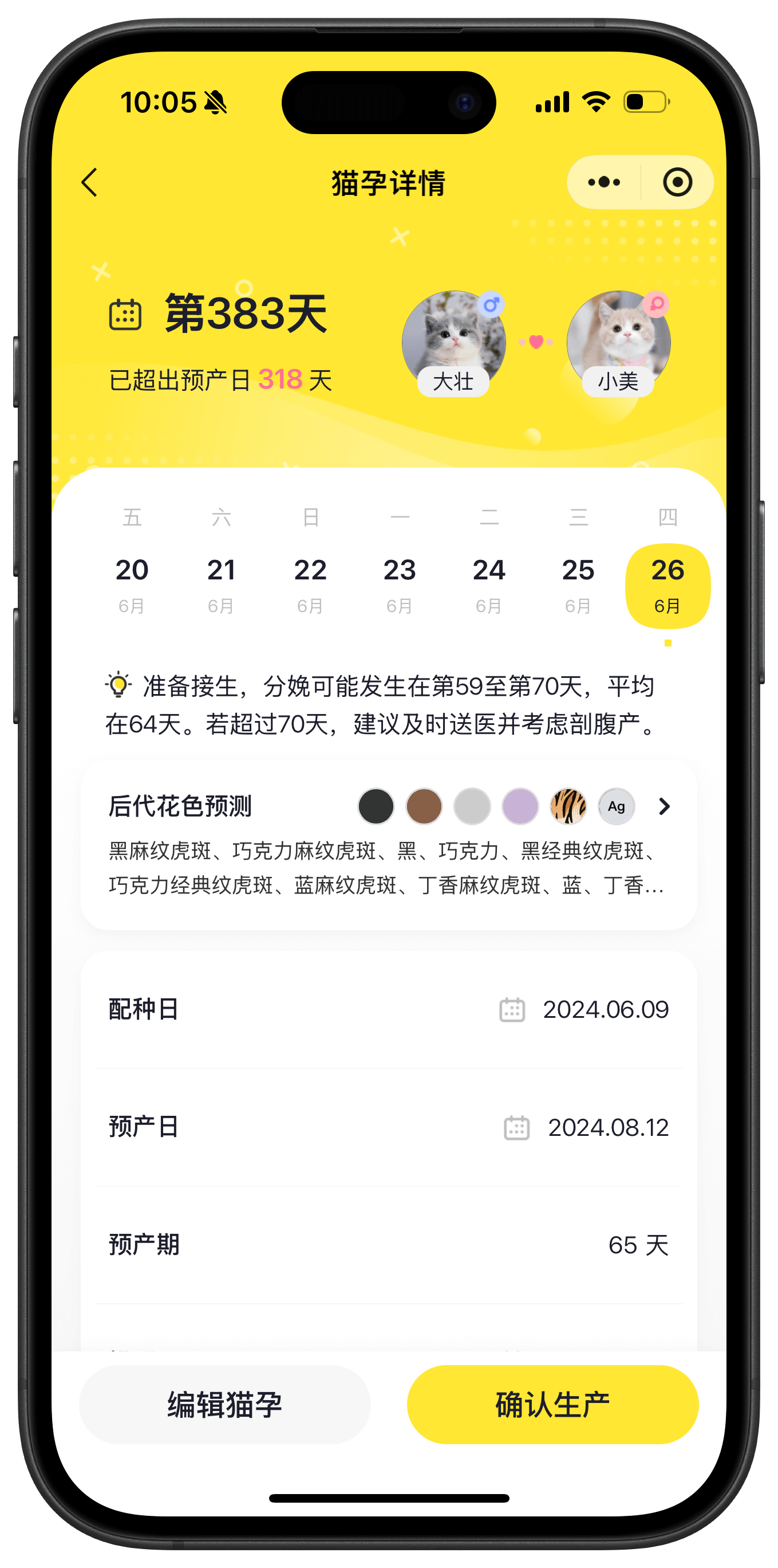 怀孕孕期管理详情